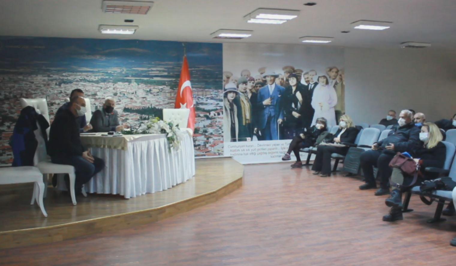 KONUT DIŞI KENTSEL ÇALIŞMA ALANI İÇİN İLK GÖRÜŞME YAPILDI 