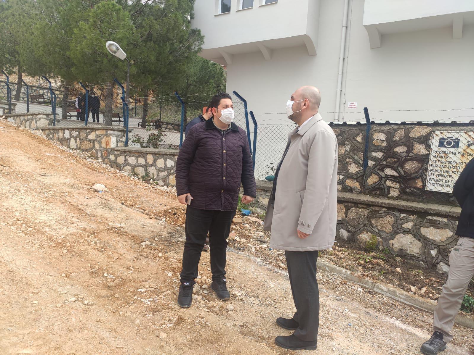 YENİ ADLİYE SARAYI ÇEVRE DÜZENLEME ÇALIŞMALARI BAŞLADI 