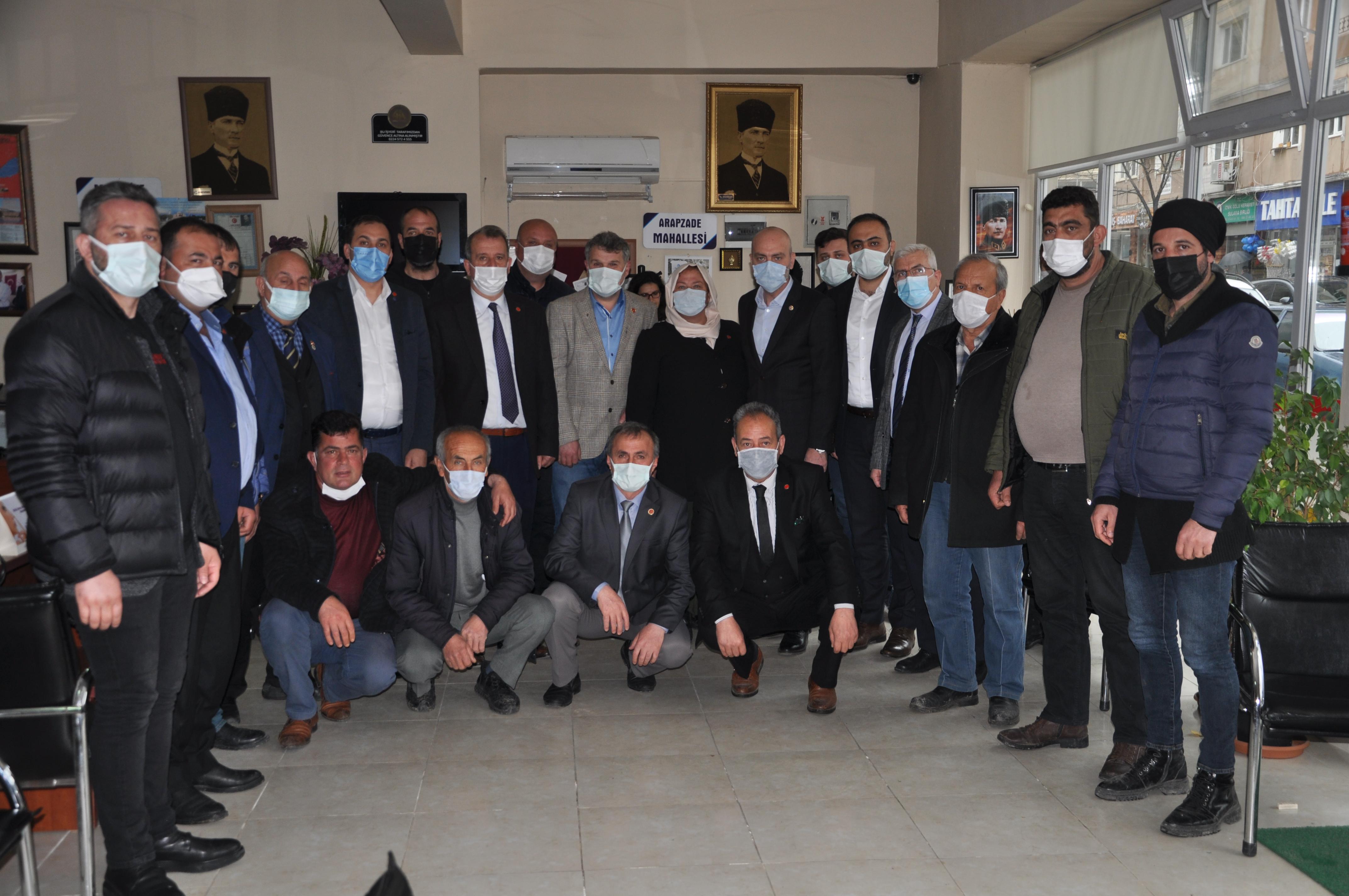 MİLLETVEKİLİ ZAFER IŞIK MUHTARLARLA BİR ARAYA GELDİ 