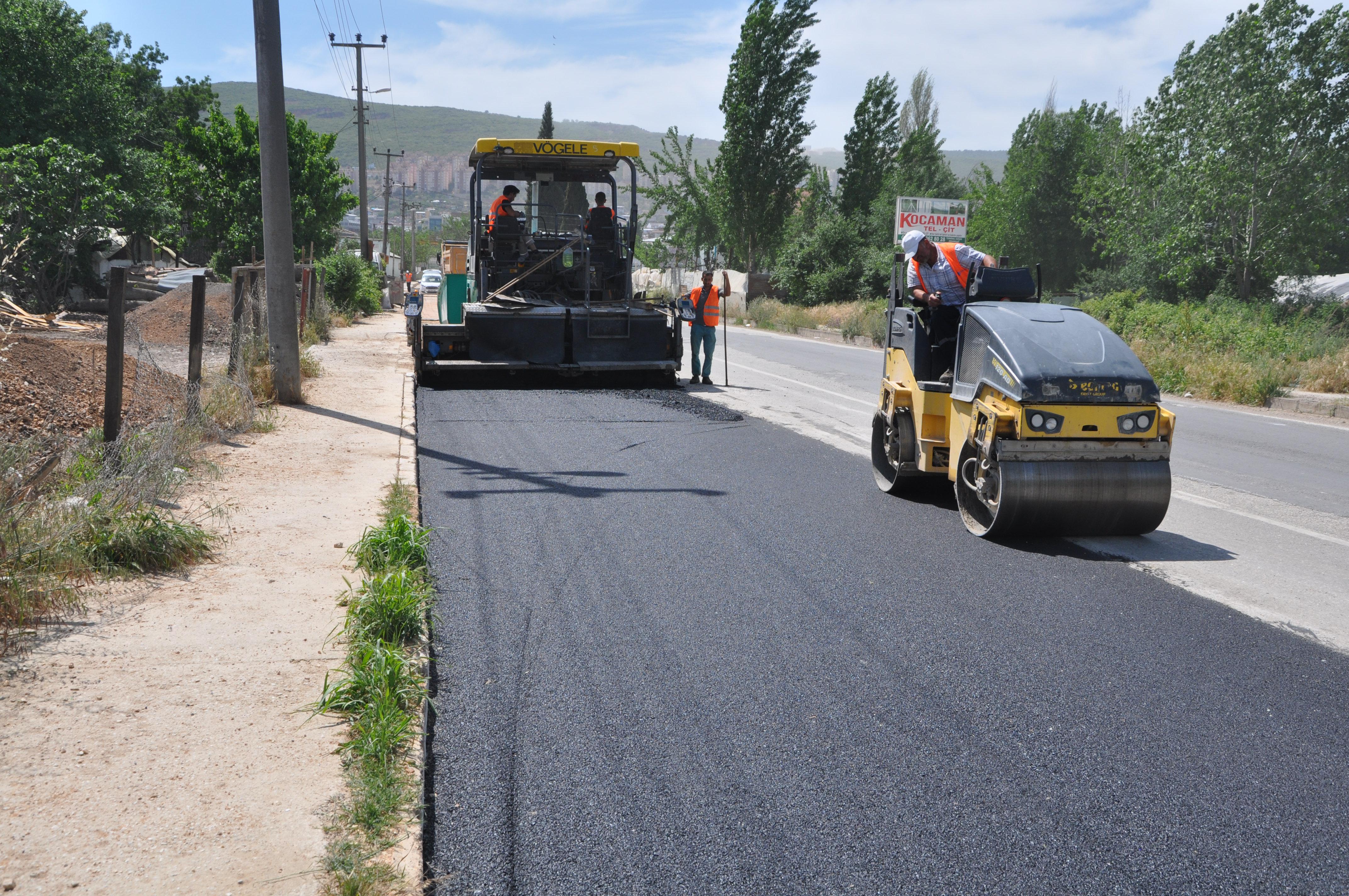 İZNİK YOLU ASFALT ÇALIŞMASI BAŞLADI 