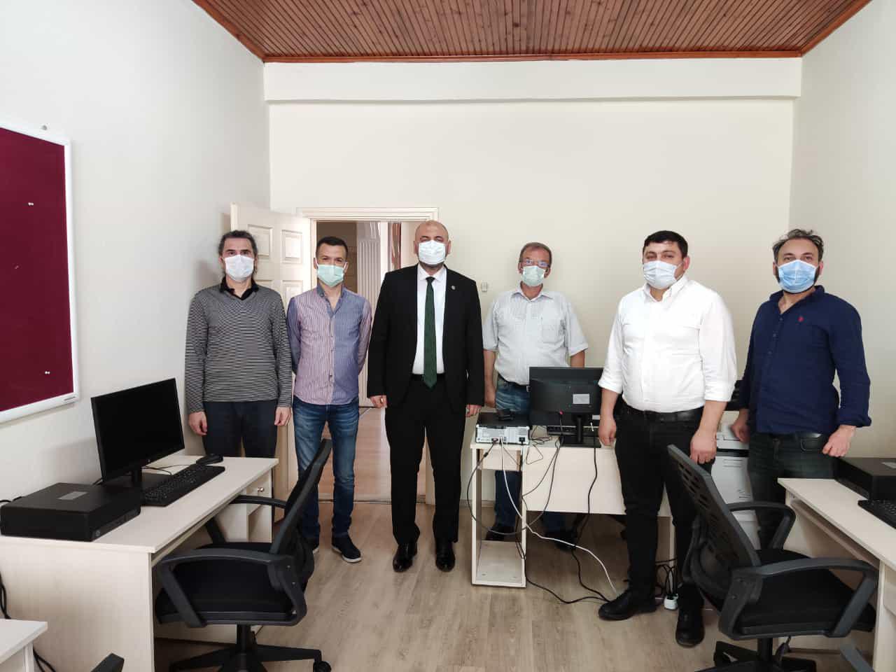 RESLOG PROJESİ KATKISI İLE BİLGİSAYAR SINIFI FAALİYETE GİRDİ