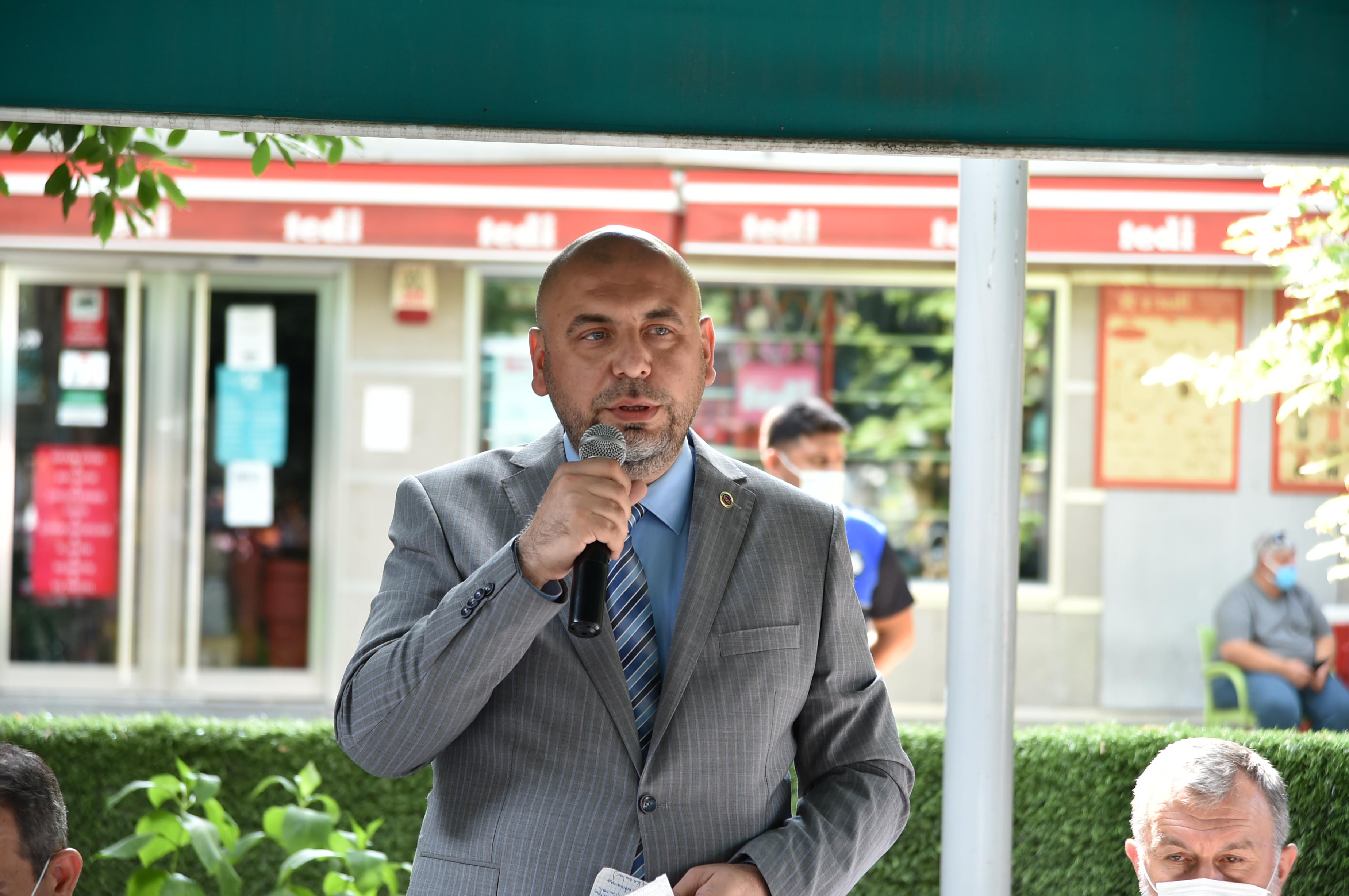 ORHANGAZİ PROTOKOLÜ VATANDAŞLARLA BAYRAMLAŞTI 