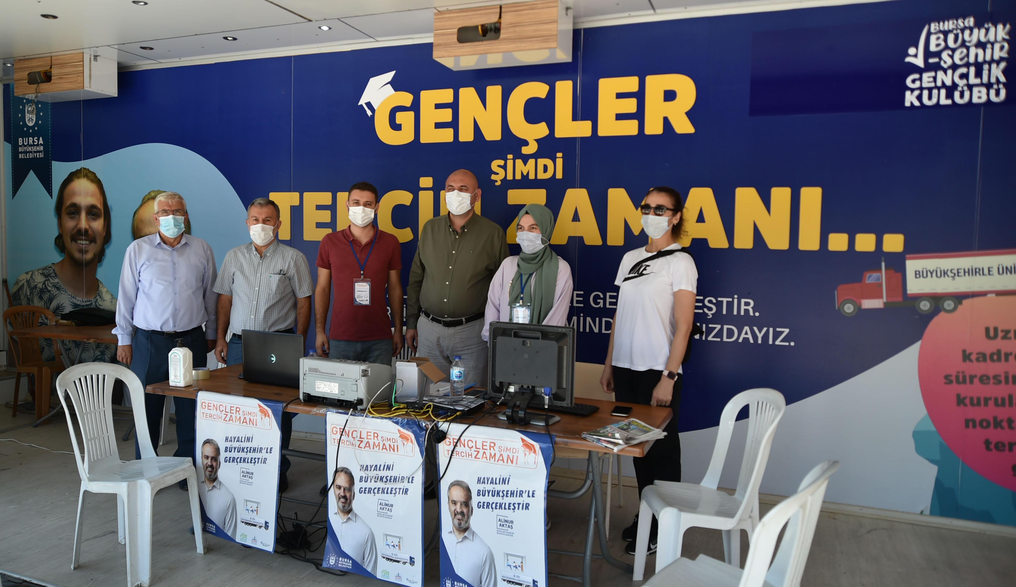 BÜYÜKŞEHİR, MOBİL TERCİH TIRI ORHANGAZİ’DE 