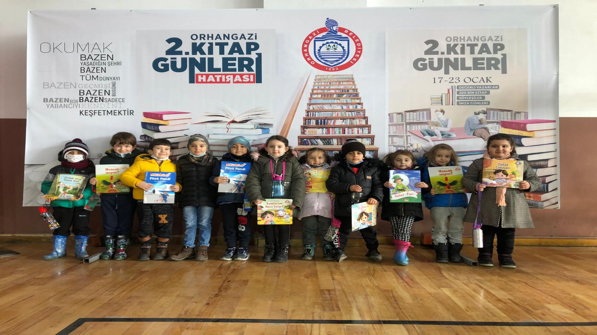 ORHANGAZİ KİTAP GÜNLERİNİN MİNİK OKURLARI