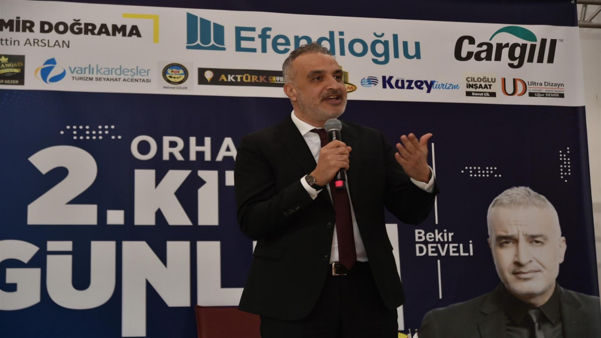 ORHANGAZİ 2.KİTAP GÜNLERİNDE BEKİR DEVELİ RÜZGÂRI