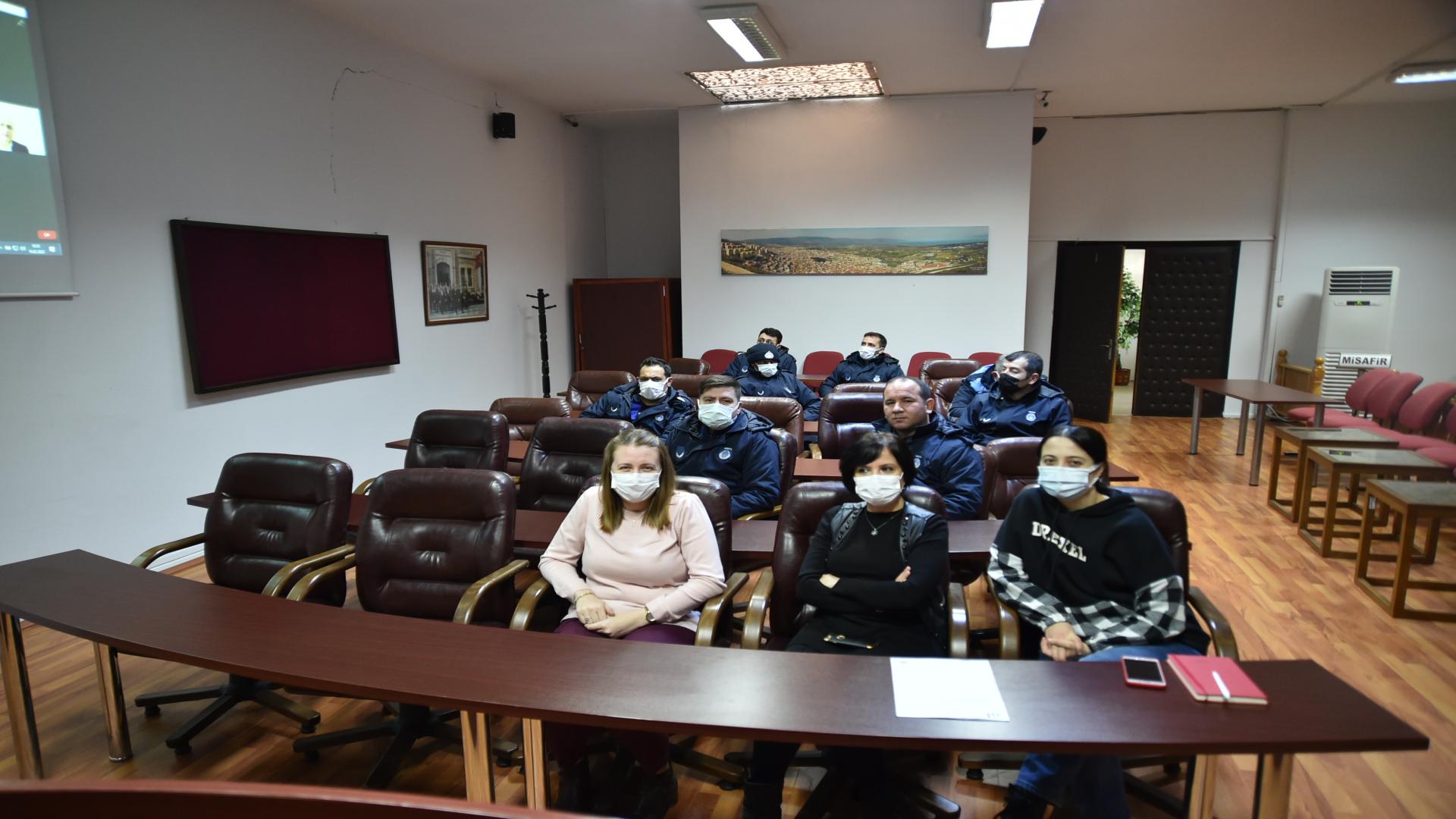 ZABITA PERSONELİNE ZOOM ÜZERİNDEN EĞİTİM