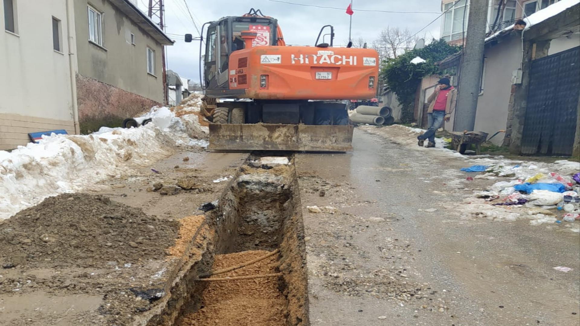 FINDIKLI MAHALLESİNE ALT YAPI ÇALIŞMASI BAŞLADI