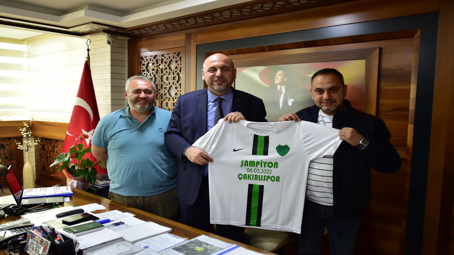 Çakırlı Spordan Başkan Aydın’a ziyaret