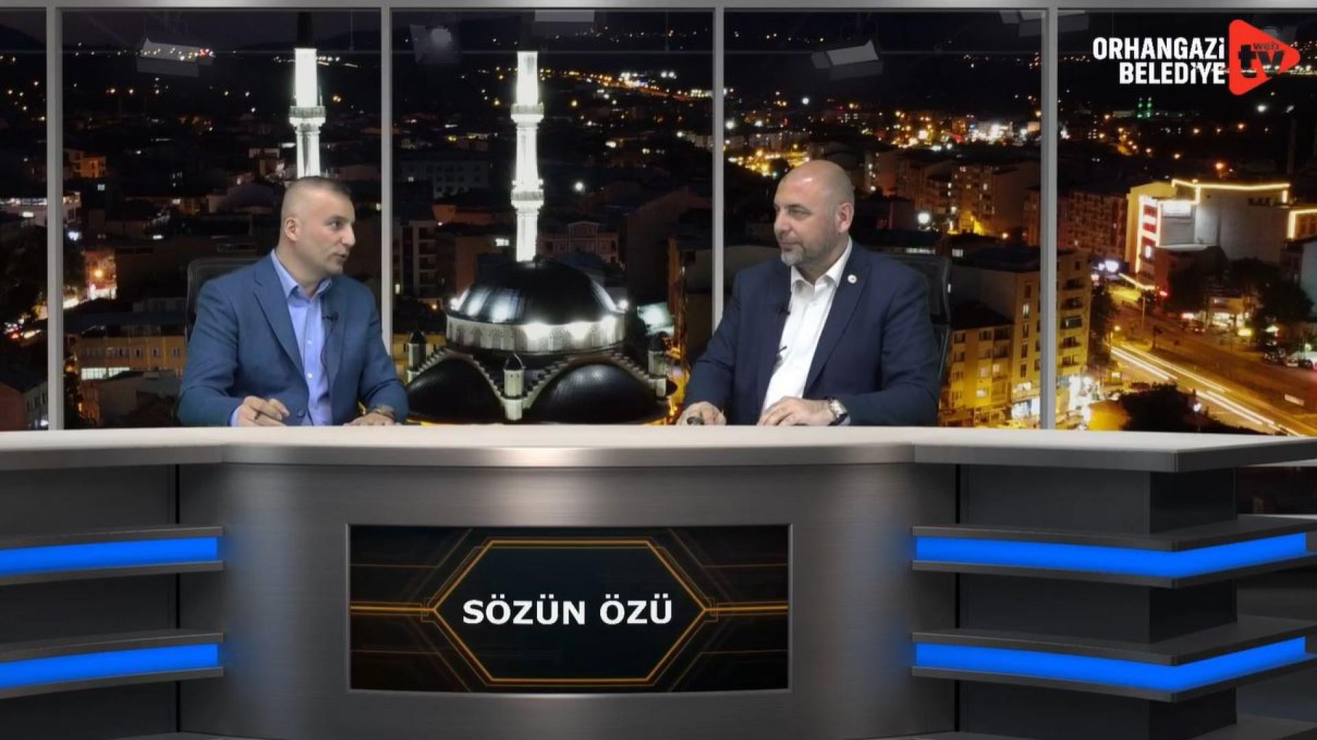 Başkan Aydın Orhangazi Belediyesi Web TV'nin Konuğu Oldu.