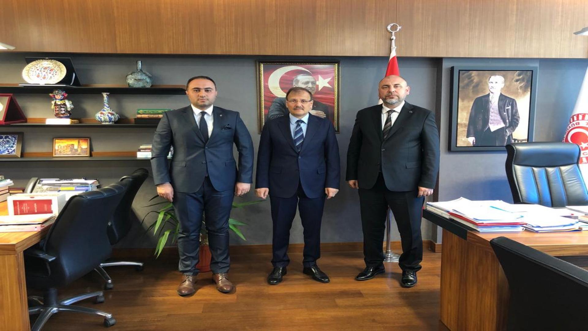 Başkan Bekir Aydın’dan Yoğun Ankara Temasları