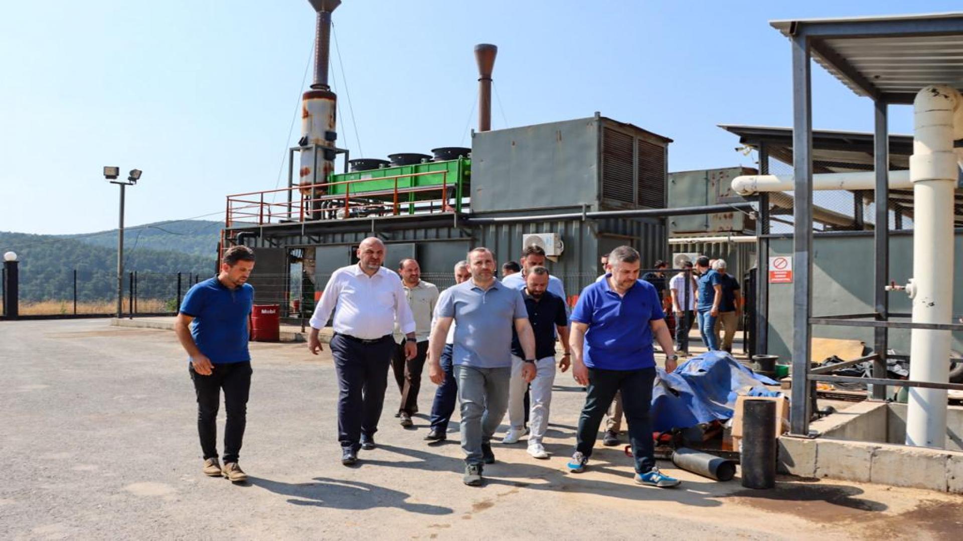 Başkan Bekir Aydın, Başkan Mustafa Tutuk’u ziyaret etti