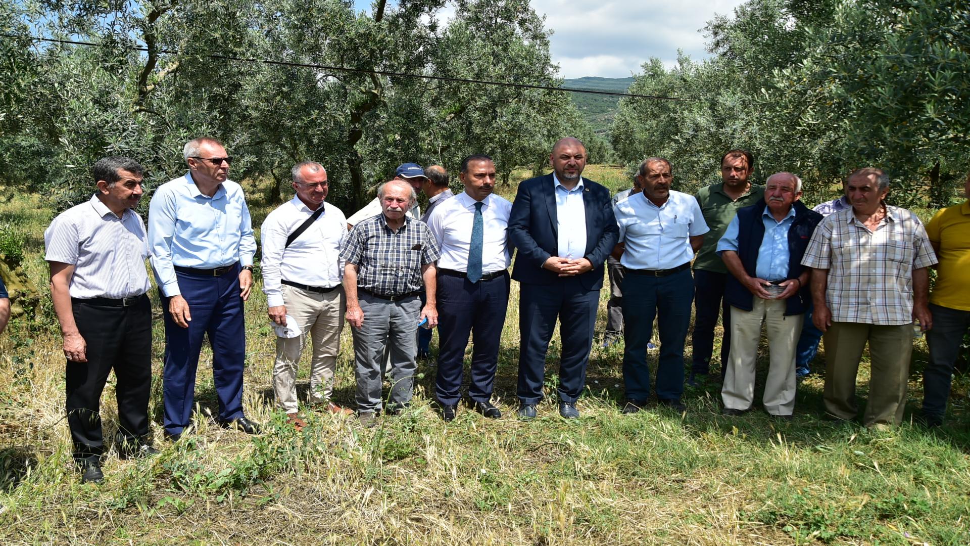 Başkan Aydın Doğru İlaçlama ve Doğru Sulama Eğitimine Katıldı.