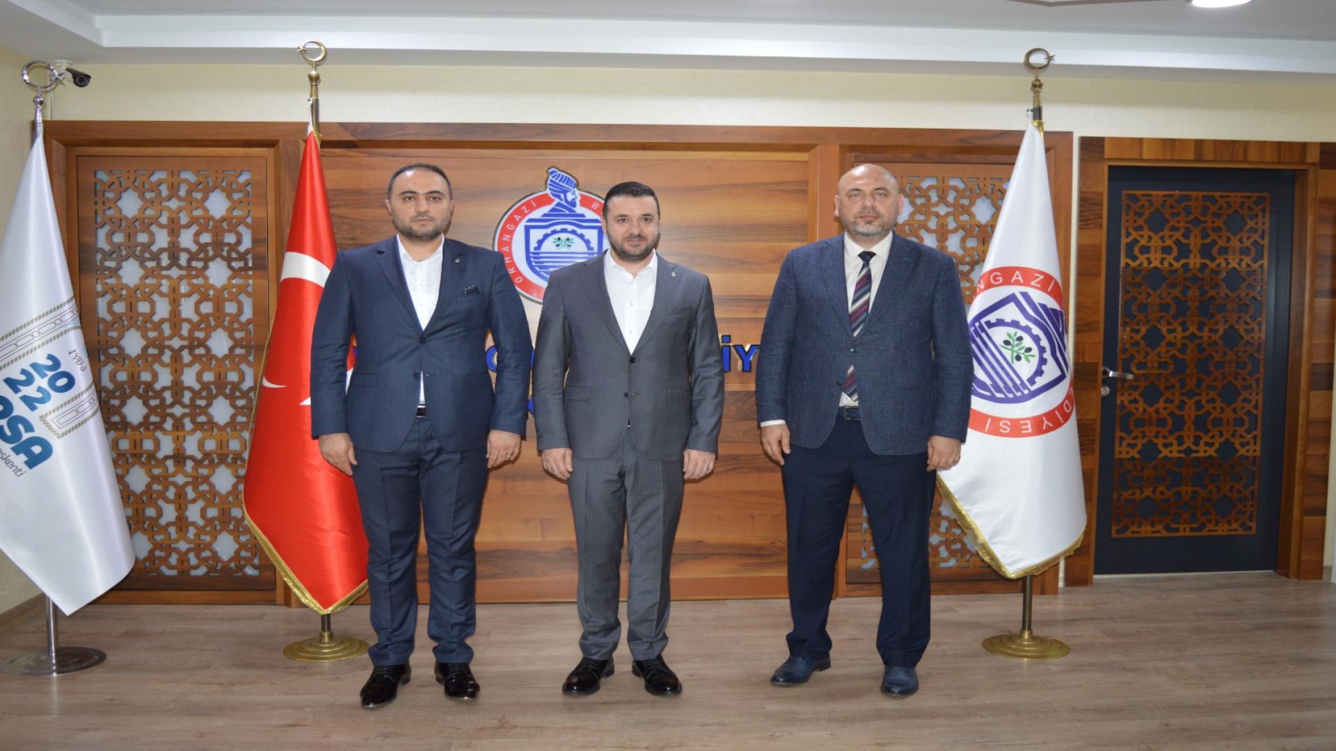 Ak Parti Yalova İl Başkanı Muğlim Bağatar’dan Başkan Bekir Aydın'a Ziyaret.