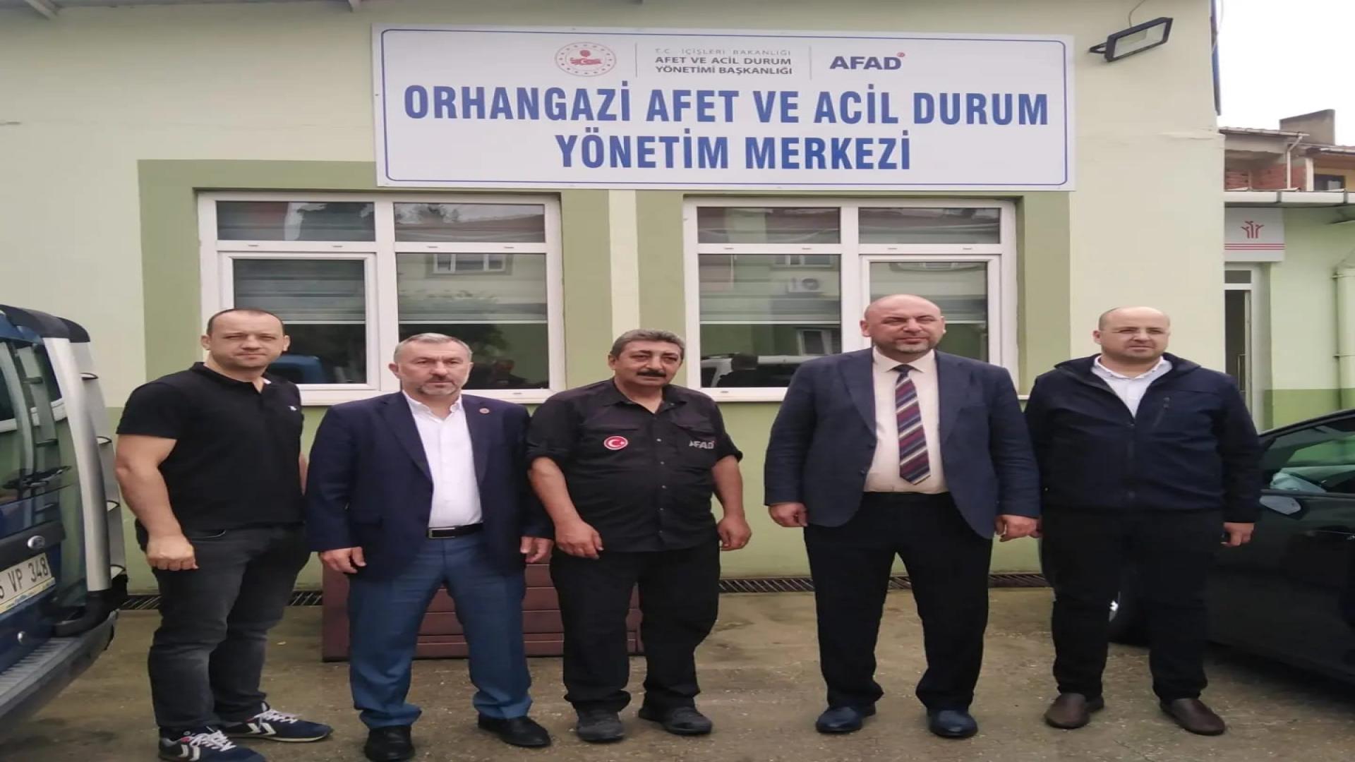 Başkan Aydın AFAD İl Müdürü Mumcuyla Birlikte Afet Yönetim Merkezinde İncelemelerde Bulundu