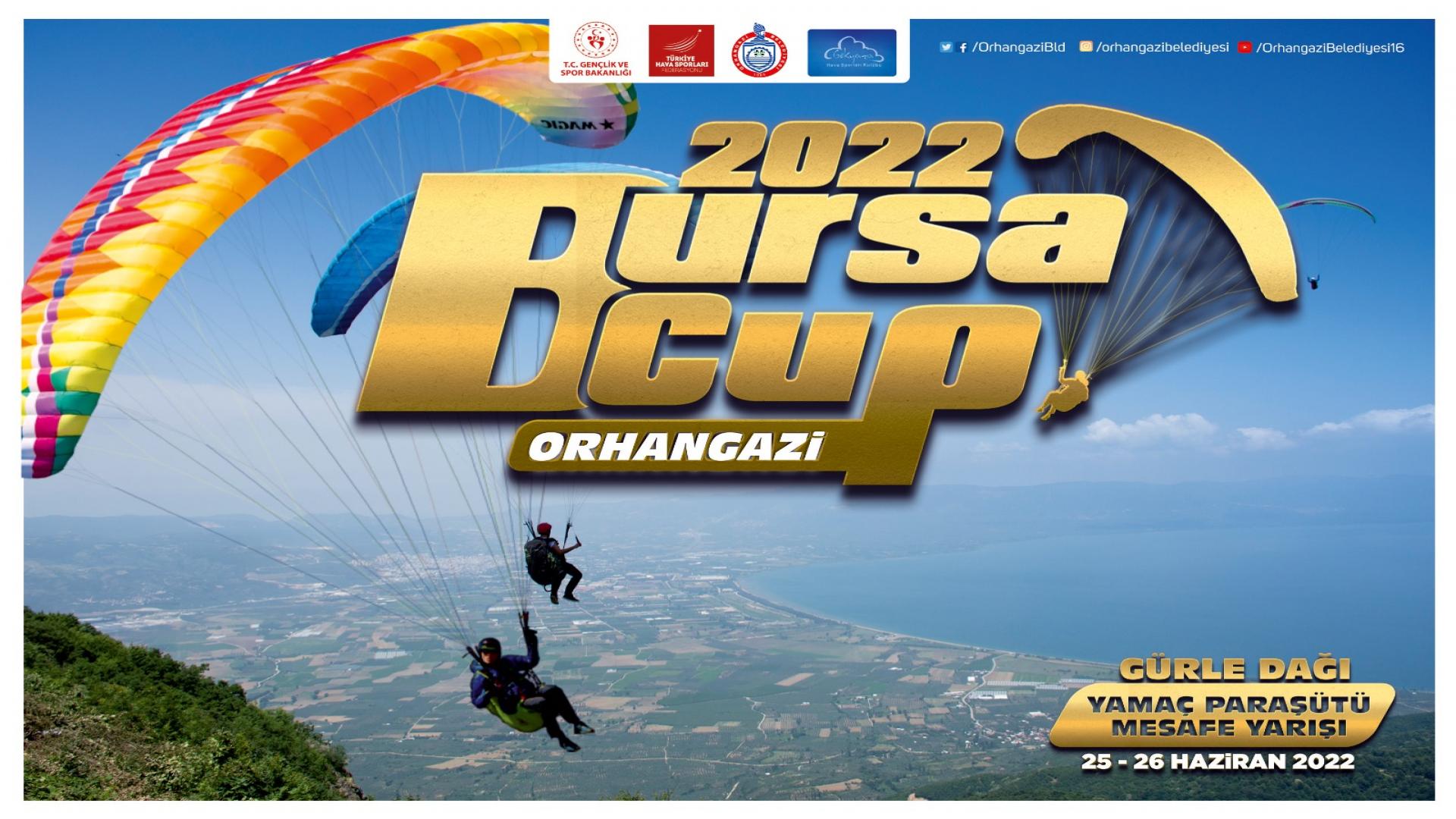 Orhangazi Semaları Yamaç Paraşütleriyle Renklenecek