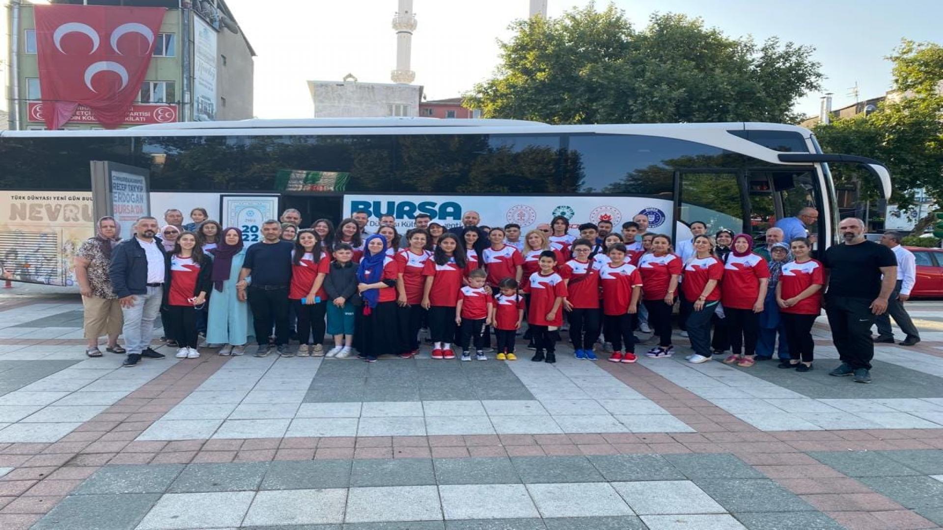 Orhangazi Kent Konseyi Halk Dansları Ekibin ’den Uluslararası Başarı