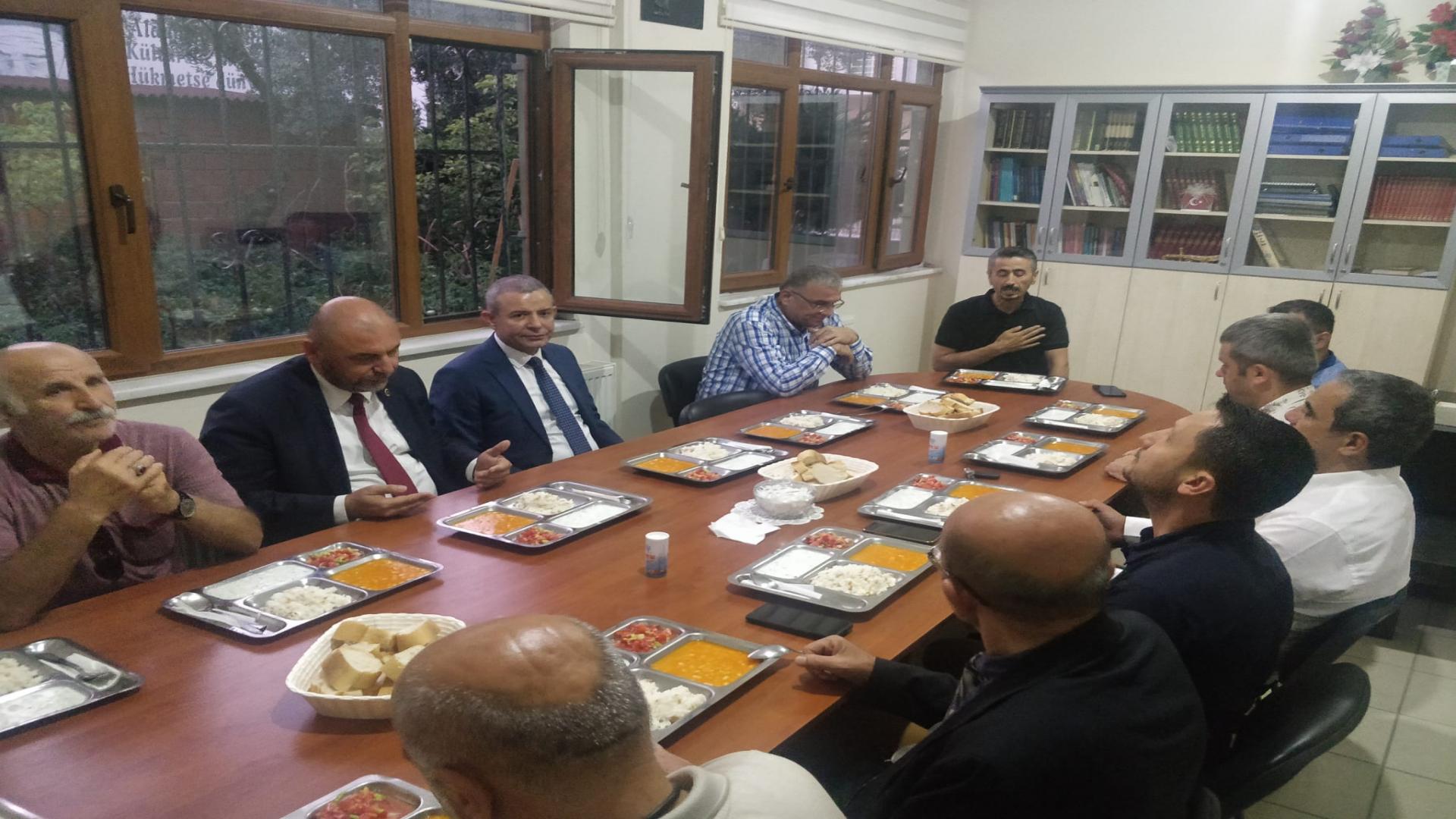 Başkan Aydın Muharrem Orucu İftarına Katıldı.