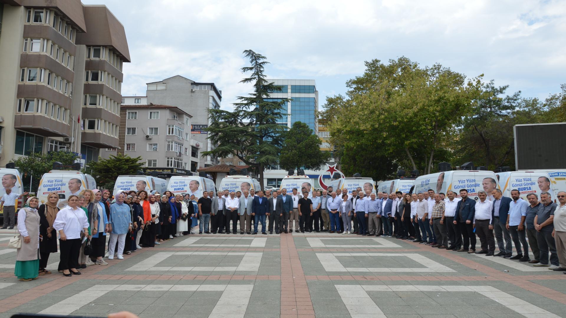 Ak Parti Bursa Orhangazi‘de Yüz Yüze Görüştü Gönül Gönül’e Konuştu.