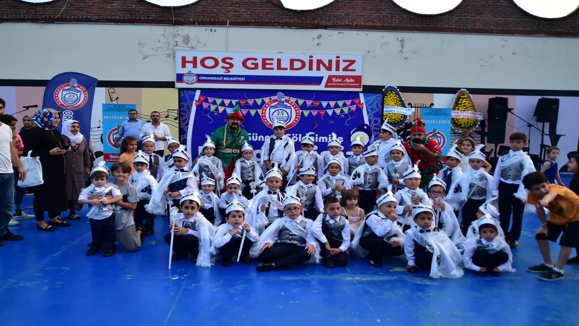 Orhangazi Belediyesinden Muhteşem Sünnet Şöleni