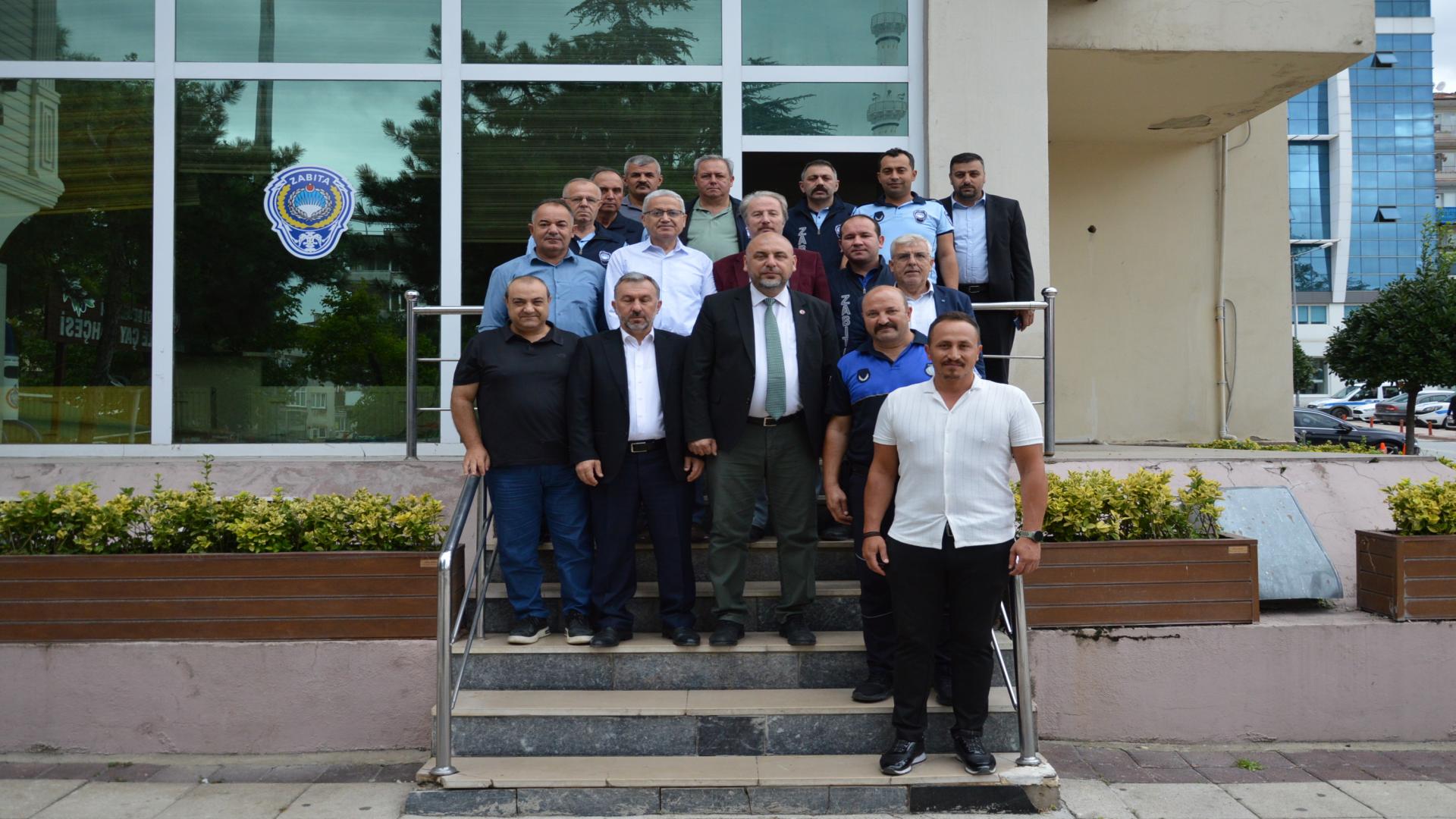 Başkan Aydın Zabıta Haftasında Zabıta Personeliyle Buluştu