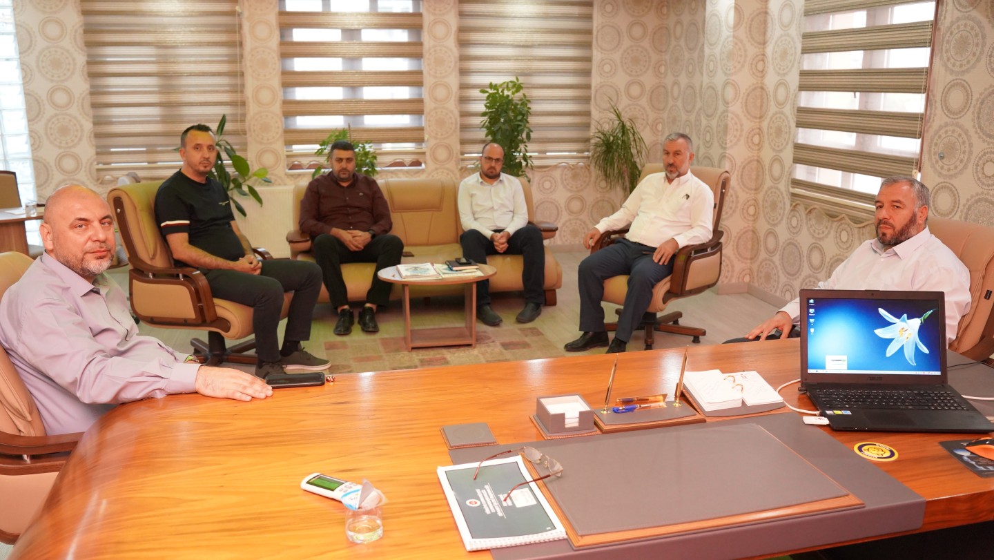 Aydın Görevine Başlayan Müftü Yasin Yıldız’ı Ziyaret Etti