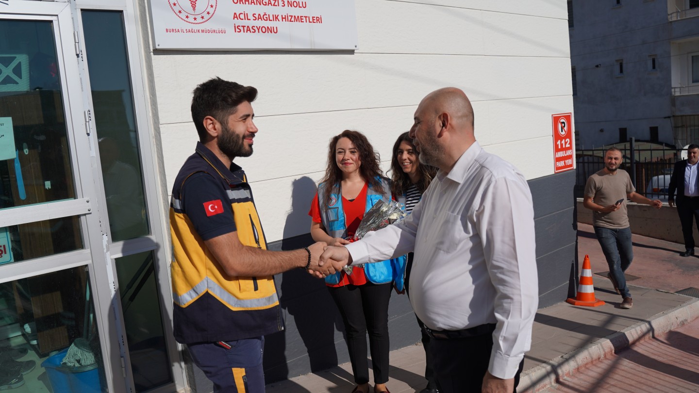 Aydın İlk Yardım Haftası Vesilesiyle İlk Yardımın Ustalarını Ziyaret Etti