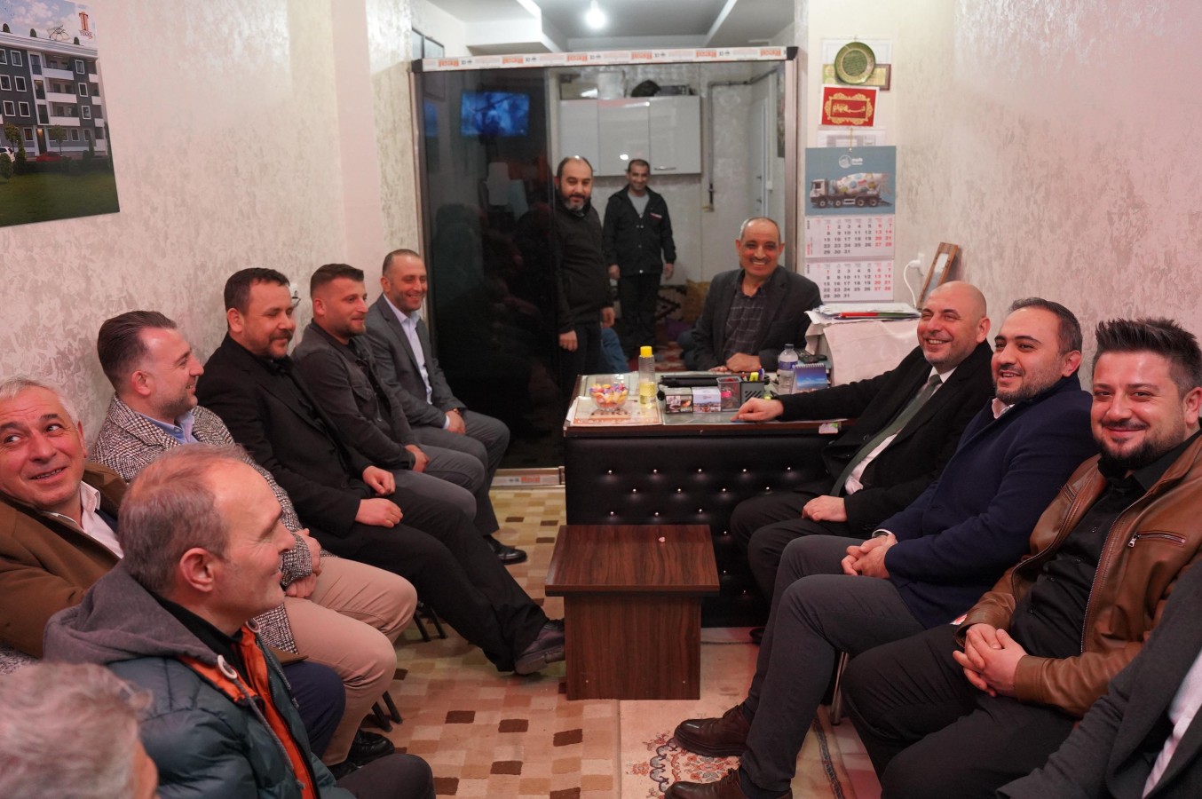 Aydın Siirtli Hemşehrileriyle Bir Araya Geldi