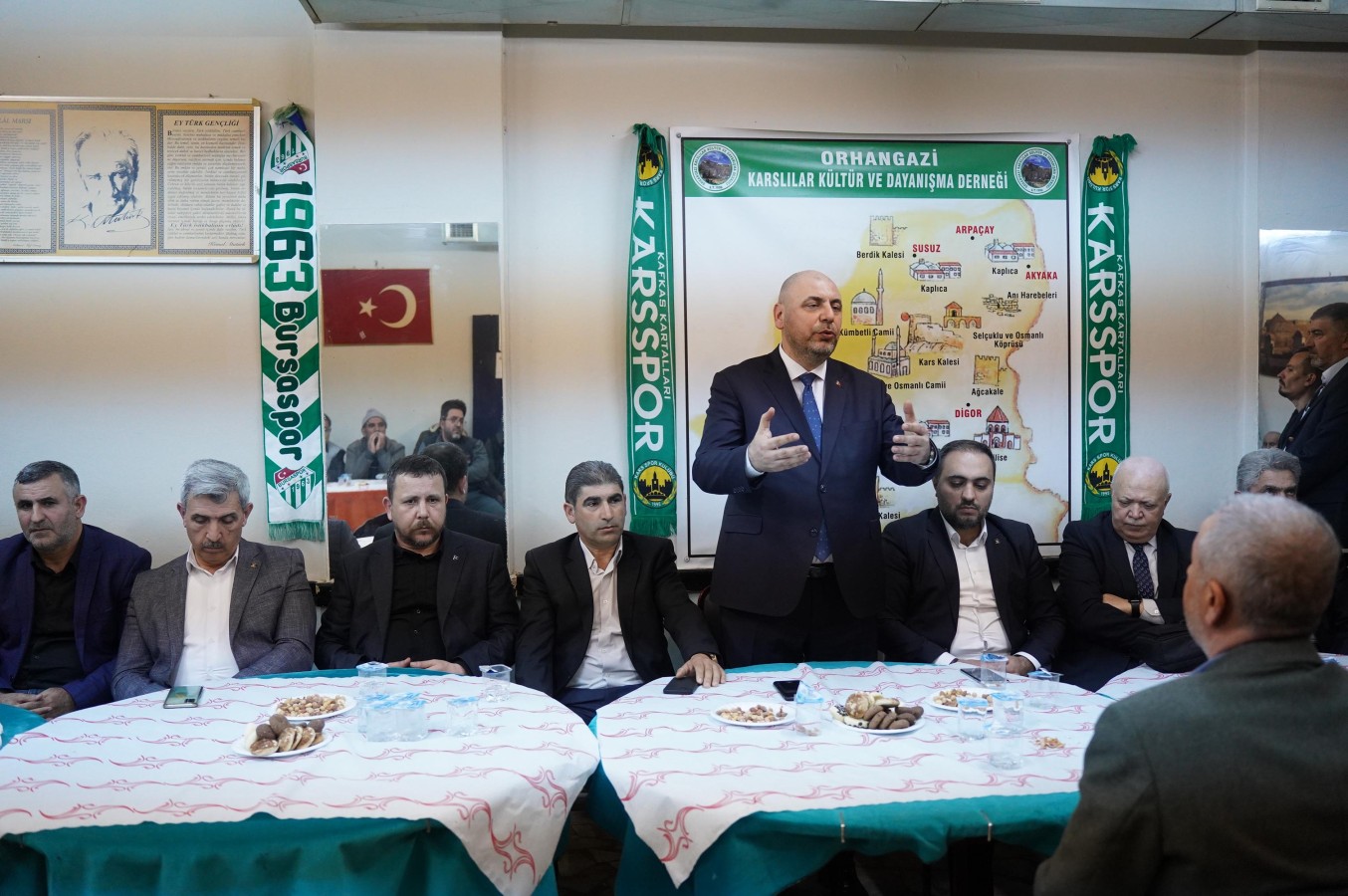 Başkan Aydın, Karslılar Derneği'ni Ziyaret Etti