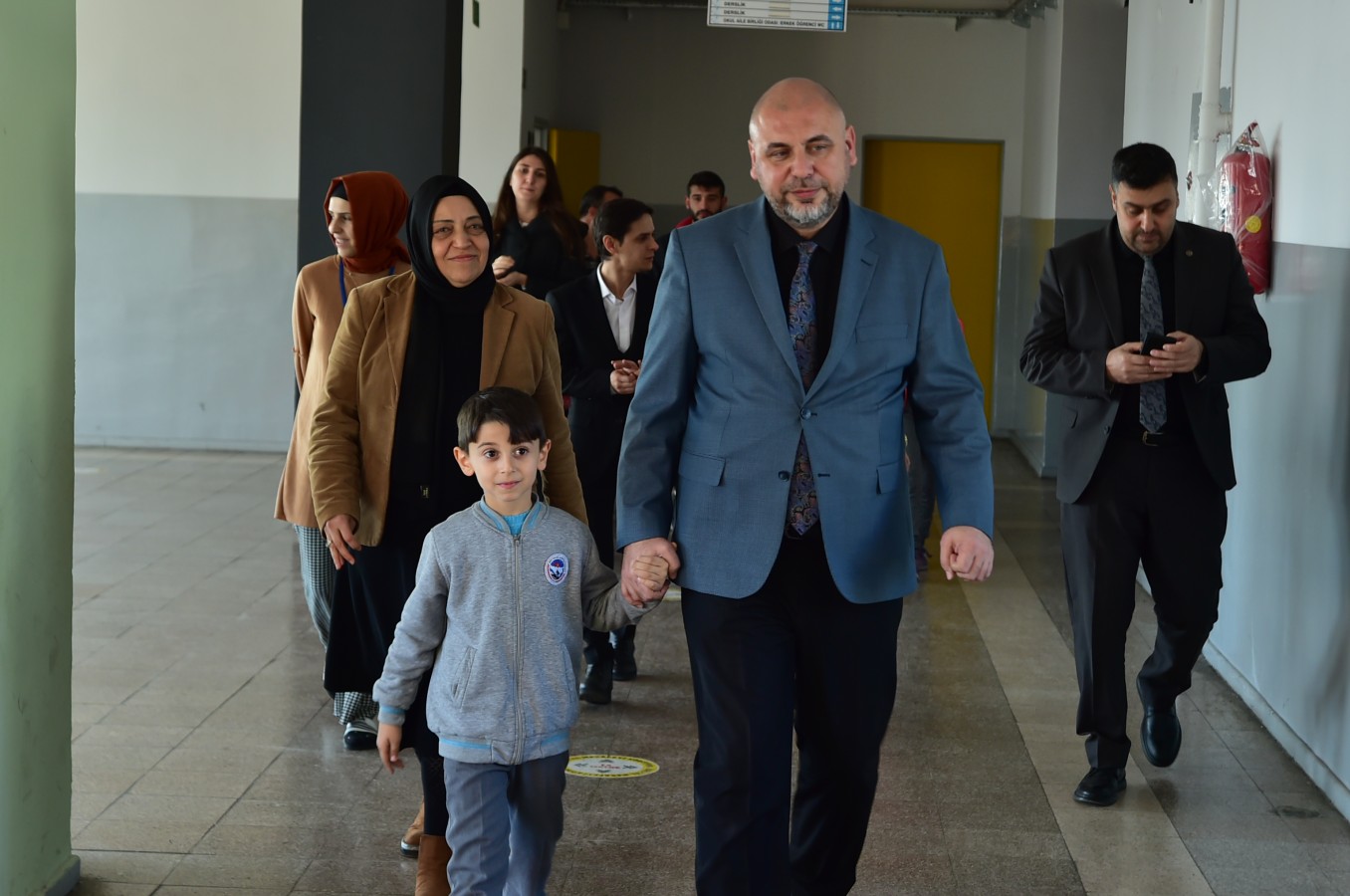 Başkan Aydın Minik Öğrenci Ali Eymen Bayraktar’ın Davetine İcabet Etti