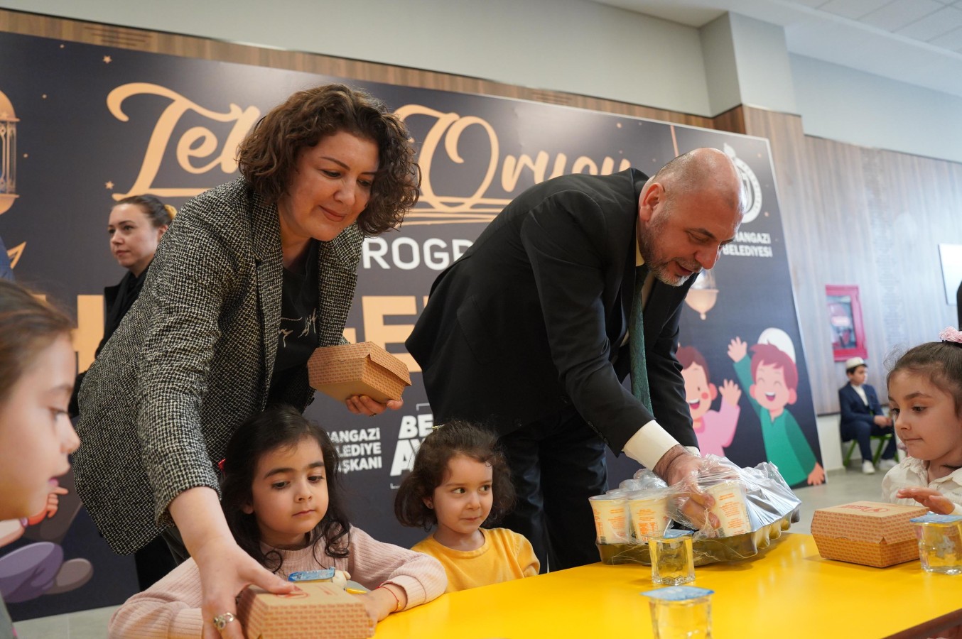 Başkan Aydın Minikleri Tekne Orucu Programında Ağırladı