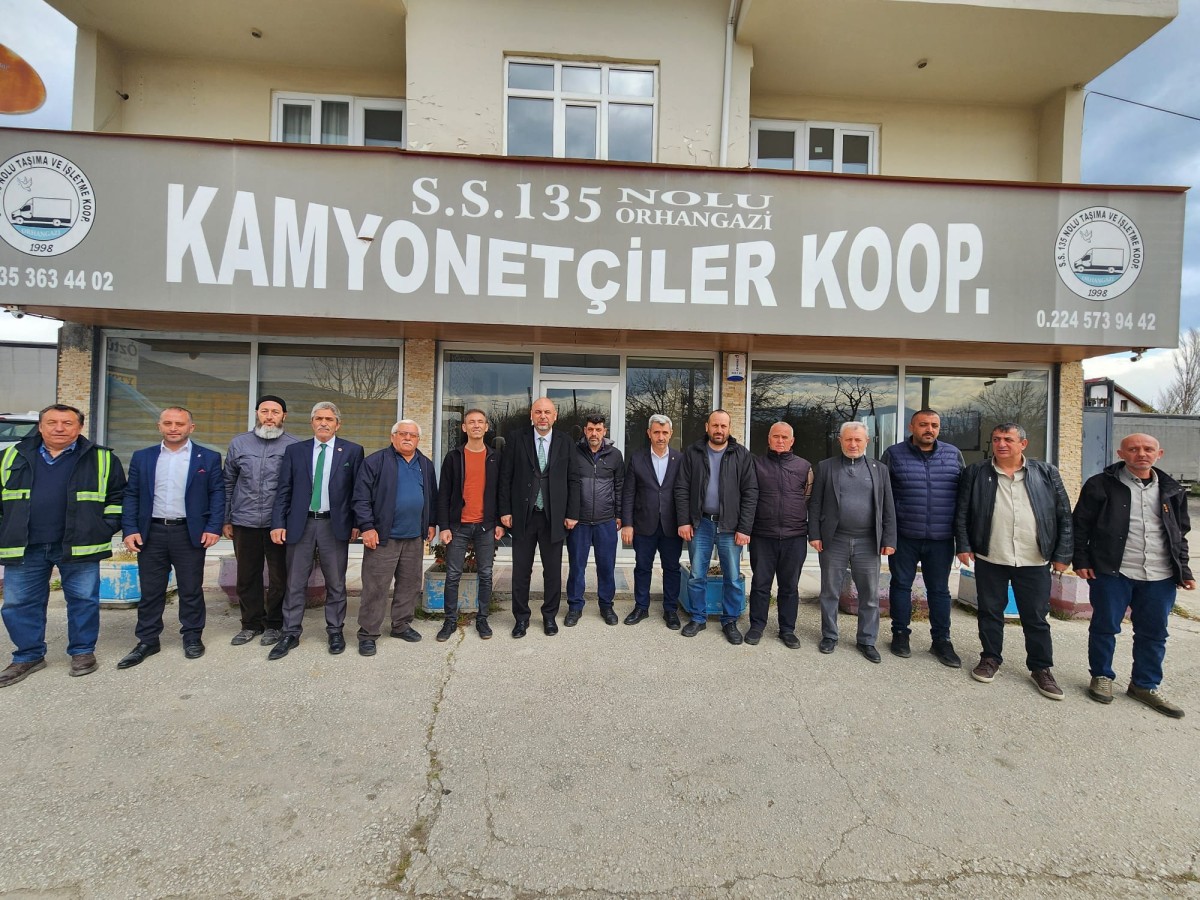 Başkan Aydın Orhangazi’yi Taşıyanlarla Bir Araya Geldi