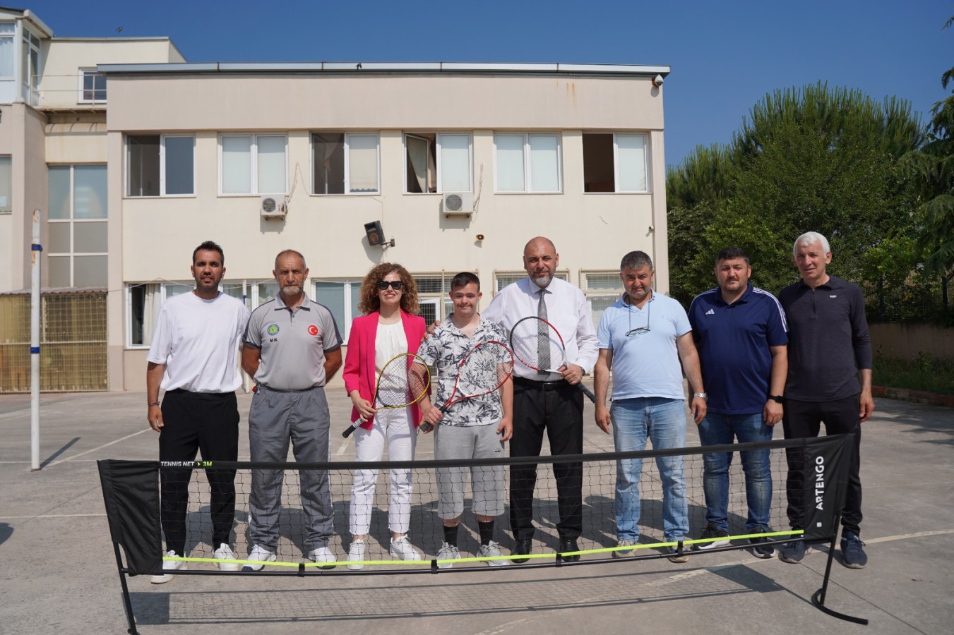 Başkan Aydın, Özel Eğitimli Çocuklarla Kortta Buluştu