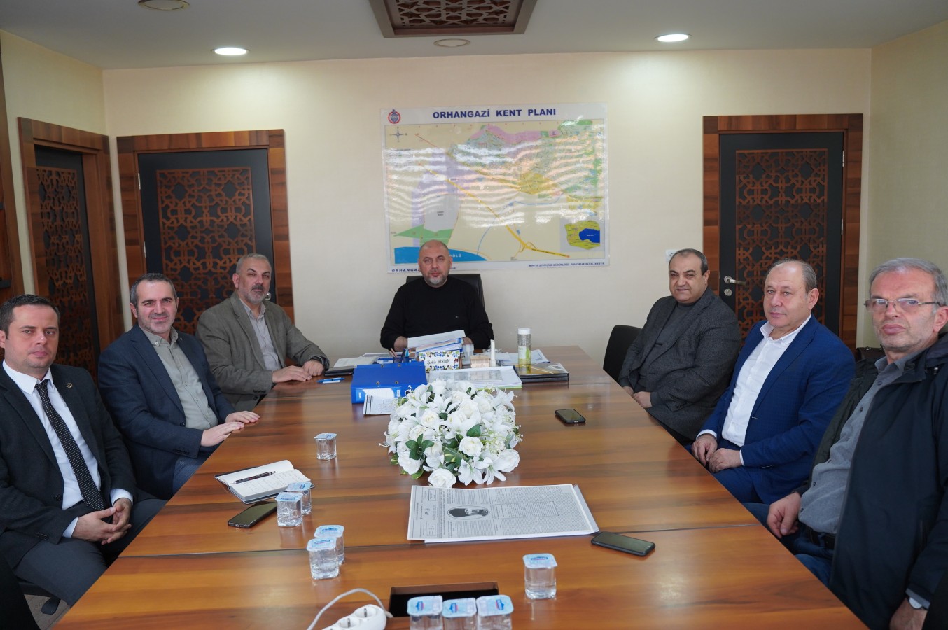 Başkan Aydın, Tunç ve Hatırlı ile Orhangazi Tarım İmkanını Masaya Yatırdı