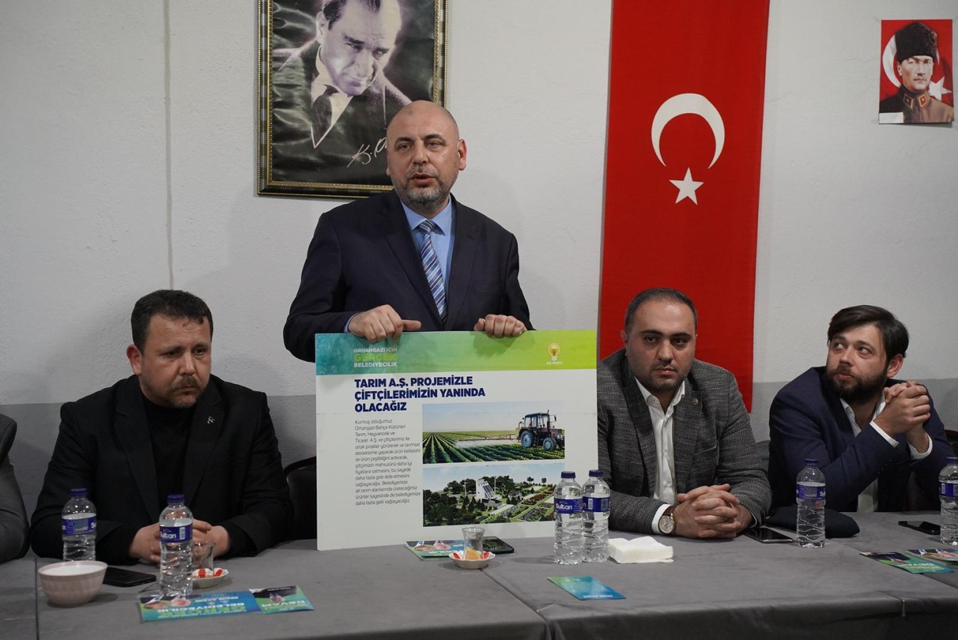 Başkan Aydın Yenisölöz ’de Yeni Projelerini Anlattı