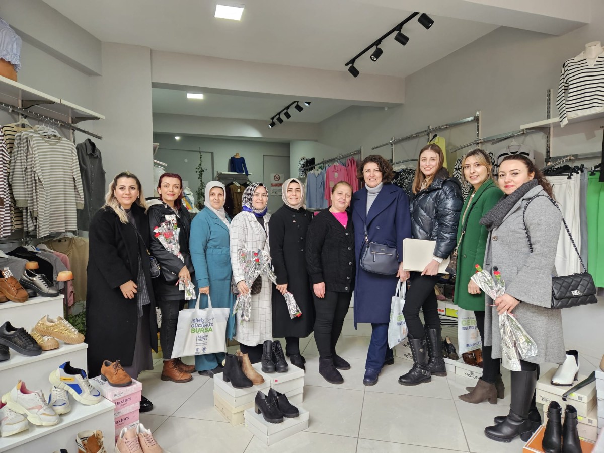 Başkan Aydın’a kadınlar Gününde eşi Kıymet Aydın’dan anlamlı destek