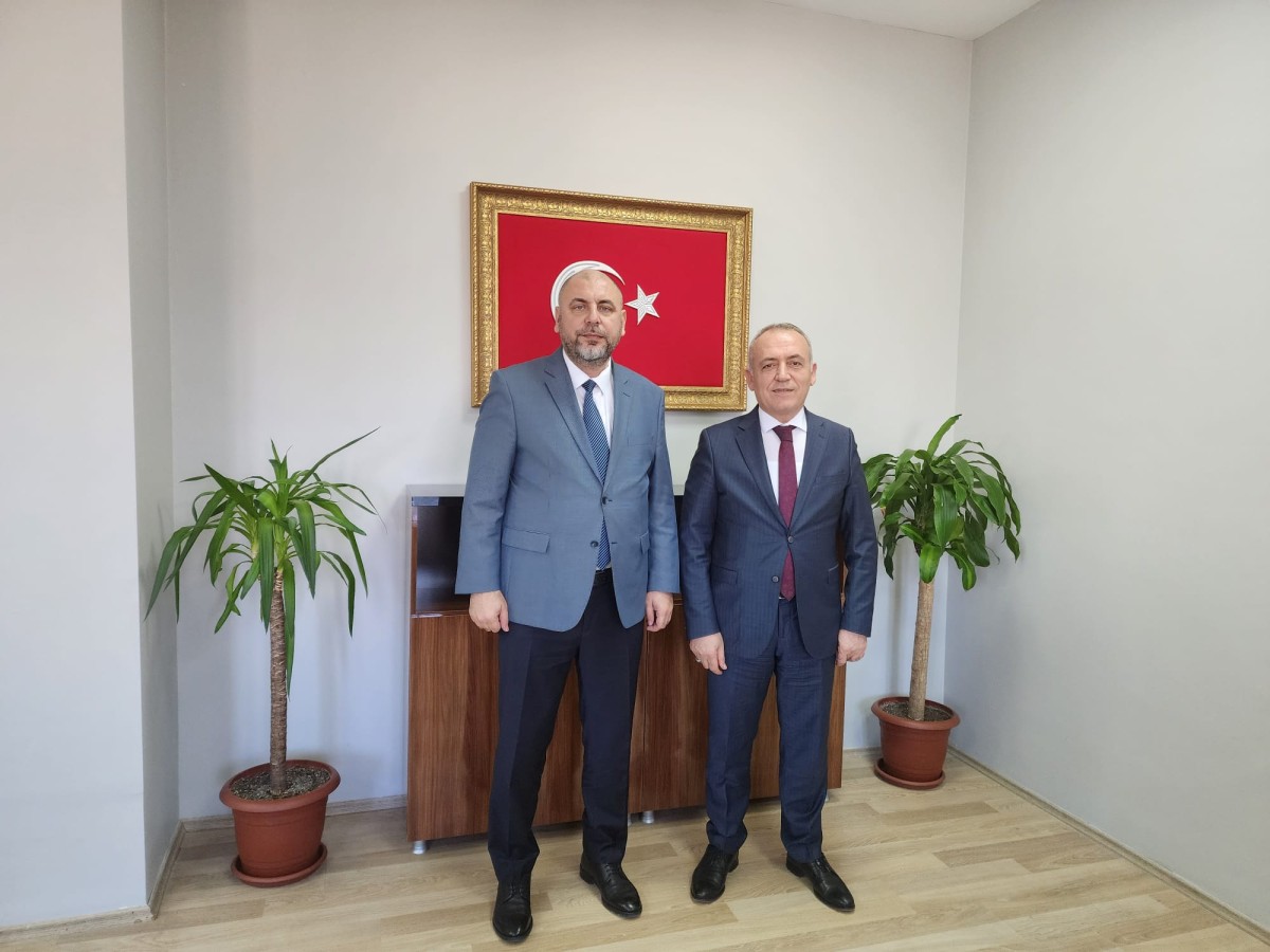 Başkan Aydından Aile ve Sosyal Hizmetler İl Müdürü Muhammer Doğan’a Ziyaret.