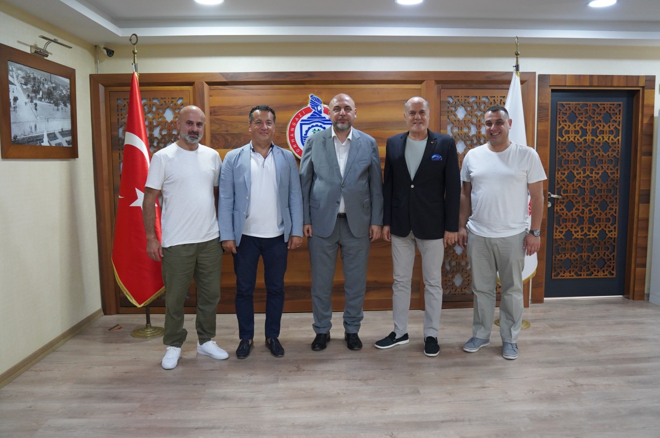 Başkan Hamaloğlun’dan Başkan Aydın’a Ziyaret