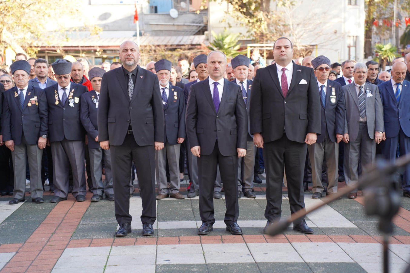 Belediye Başkanı Aydın 10 Kasım Atatürk’ü Anma Törenlerine Katıldı