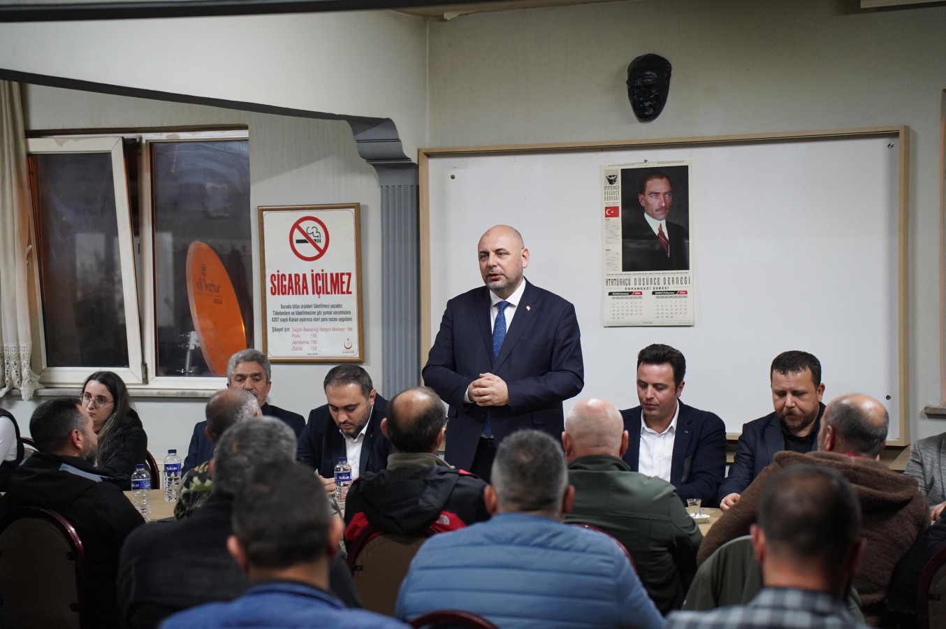 Belediye Başkanı Aydın Atıcılarla Bir Araya Geldi