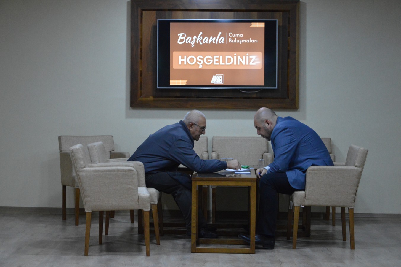 Belediye Başkanı Aydın Cuma Buluşmaları Programında Vatandaşlarla Fikir Alışverişinde Bulundu