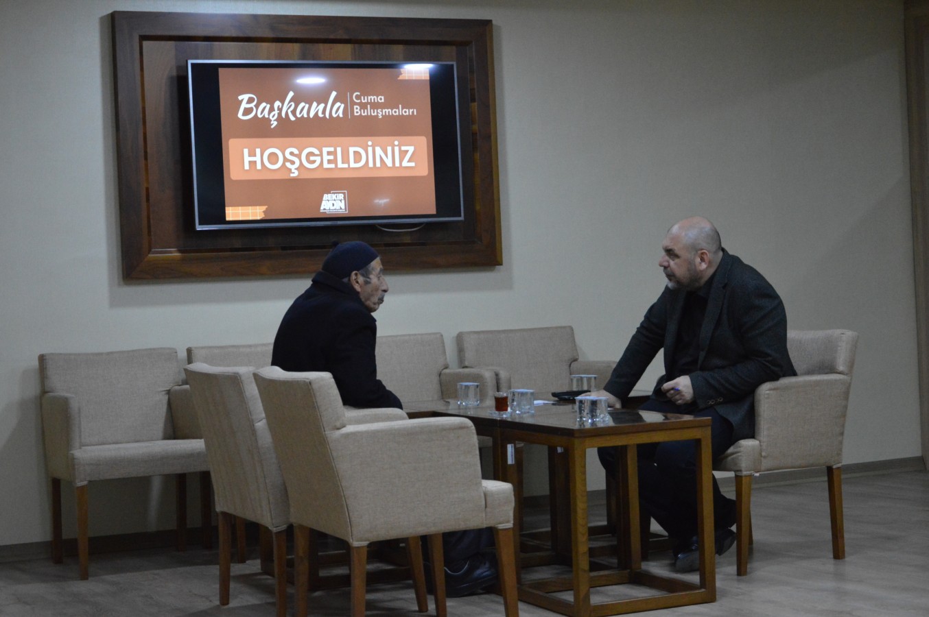 Belediye Başkanı Bekir Aydın Cuma Buluşmalarını sürdürüyor