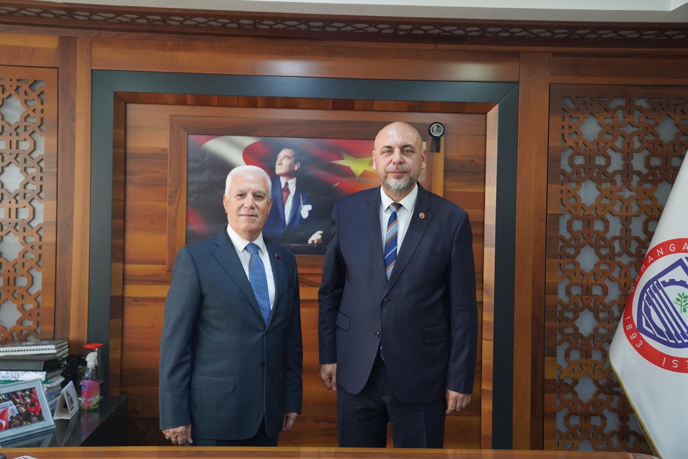 Bozbey ve Aydın, Orhangazi’nin sorunlarını ve projelerini masaya yatırdı