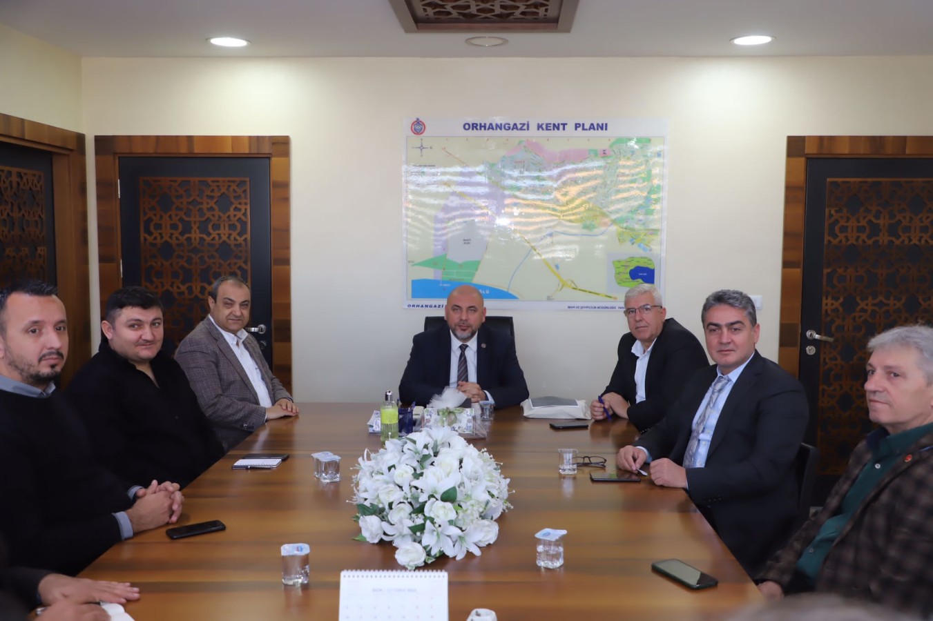 Bursa İl Spor Müdürü Rahmi Aksoy’dan Başkan Aydın‘a Ziyaret.