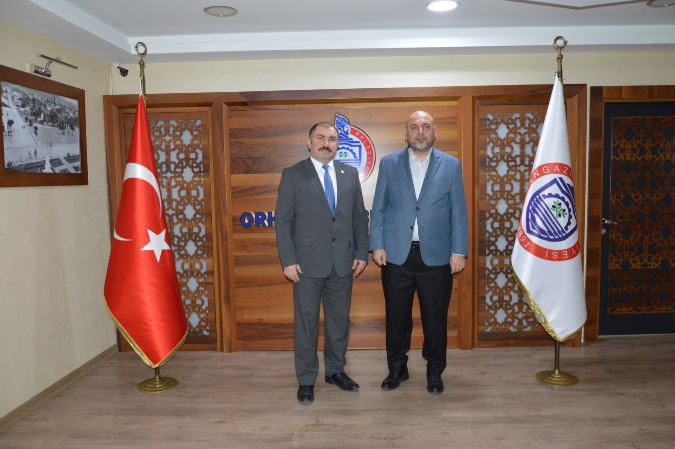 Bursa Vakıflar Bölge Müdürü Haluk Yıldız’dan Başkan Aydın’a Ziyaret