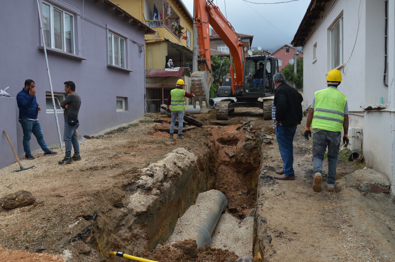 Çakırlı Mahallesinde Altyapı Çalışması.