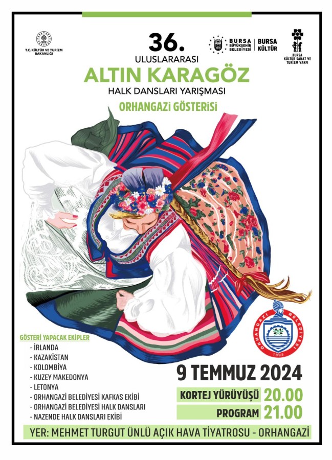 Dünyanın Dansları Orhangazi’de Buluşuyor: 9 Temmuz’da Muhteşem Gösteri