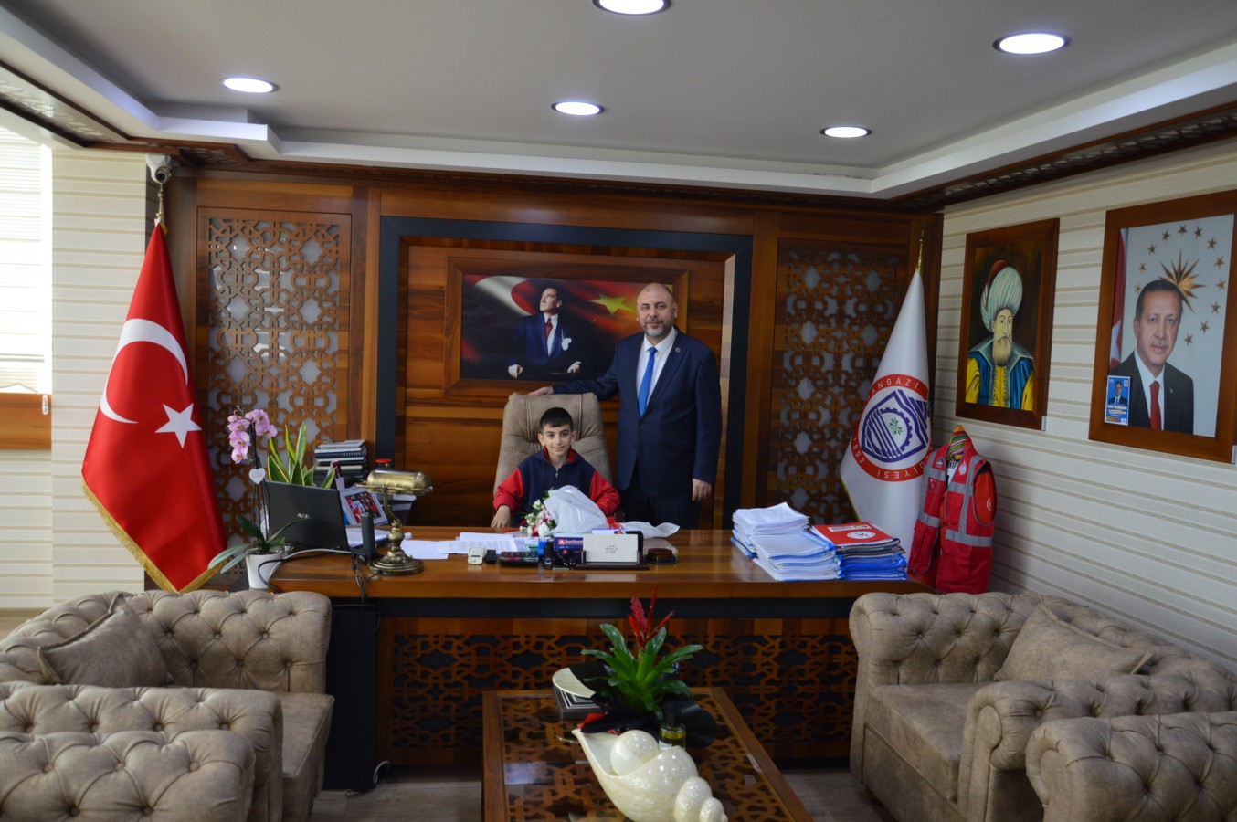 Eymen Başkan Başkan Aydın’dan görevi devraldı.