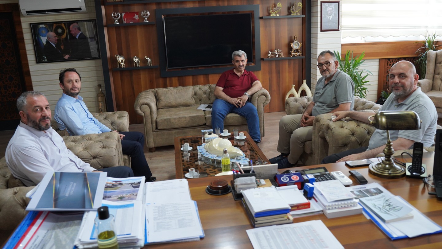 Görevine Başlayan İlçe Müftüsü Yasin Yıldız’dan Aydın’a Ziyaret