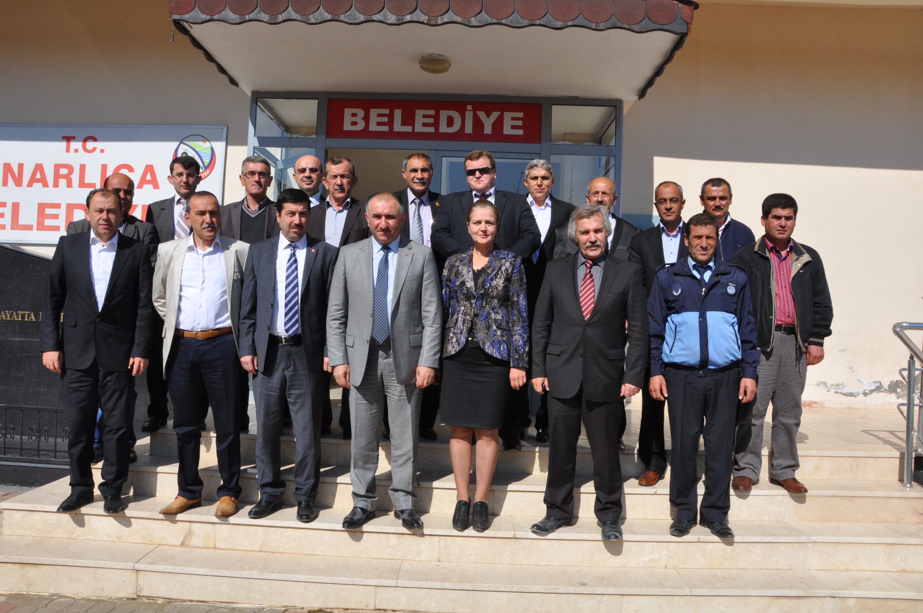 Belediye Baskani Neset Çaglayan Narlica'da Belediye Çalisanlari Ile Bir Araya Geldi 