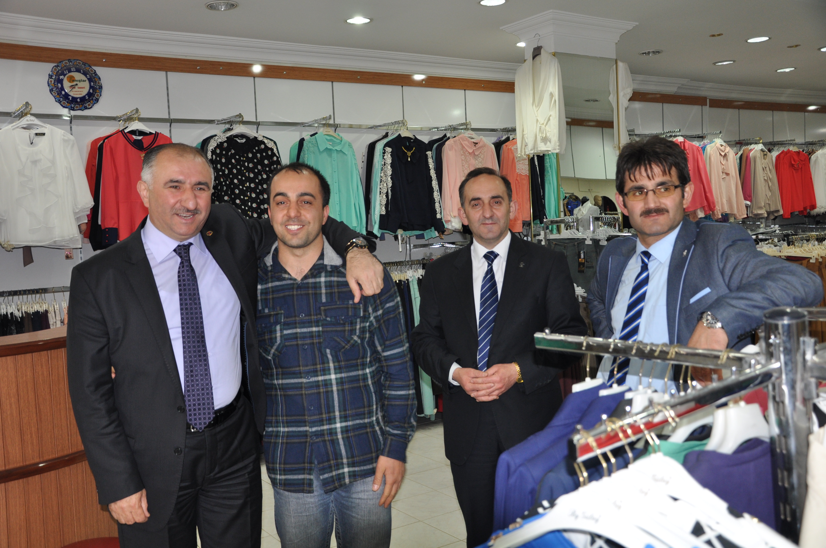 Belediye Baskani Neset Çaglayan 'dan Esnaf ZIyaretleri Sürüyor 